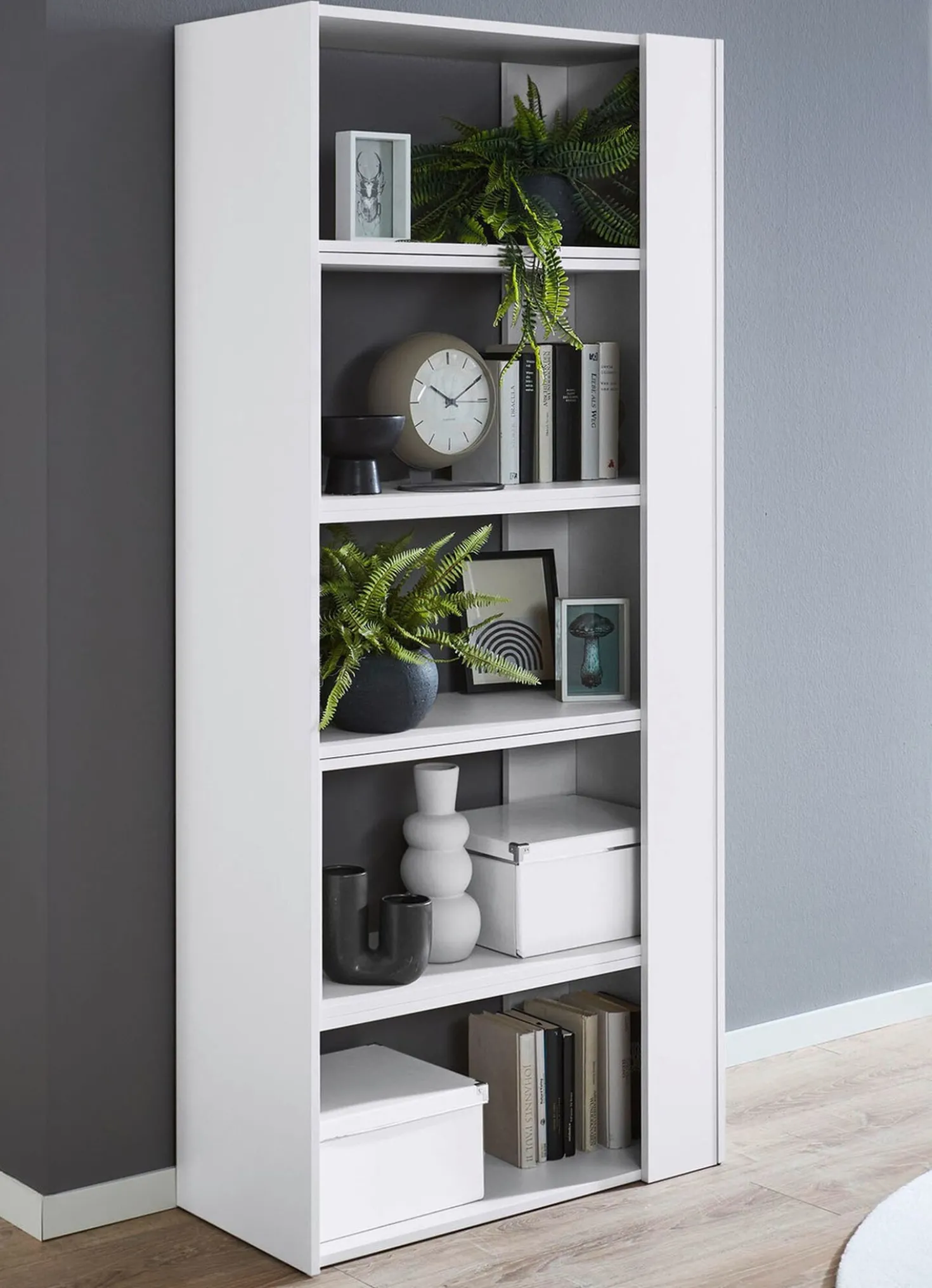 Ausziehbares Wandregal mit modernem Design