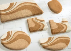 Badgarnitur von Kleine Wolke mit rutschhemmender Rückseite
