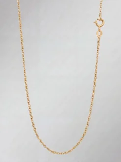Diamantierte Ankerkette aus Gold