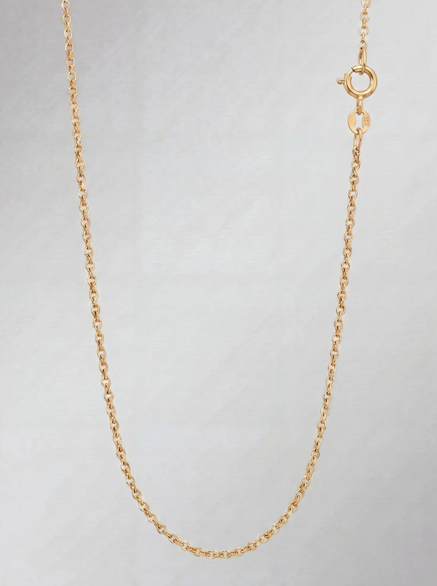 Diamantierte Ankerkette aus Gold