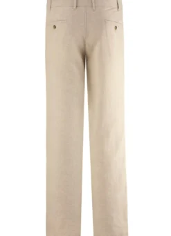 "Francesco Botti"-Hose mit Leinen in 3 Farben