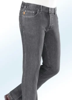 "Francesco Botti"-Jeans mit Dehnbundeinsätzen