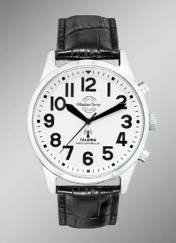 Funk-Herrenuhr mit sprechender Zeitansage