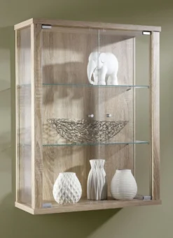 Hängevitrine mit ESG-Sicherheitsglas