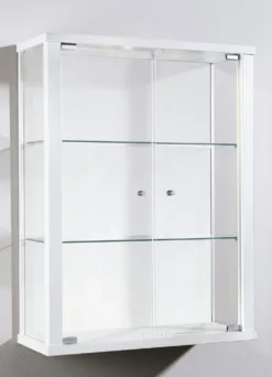 Hängevitrine mit ESG-Sicherheitsglas