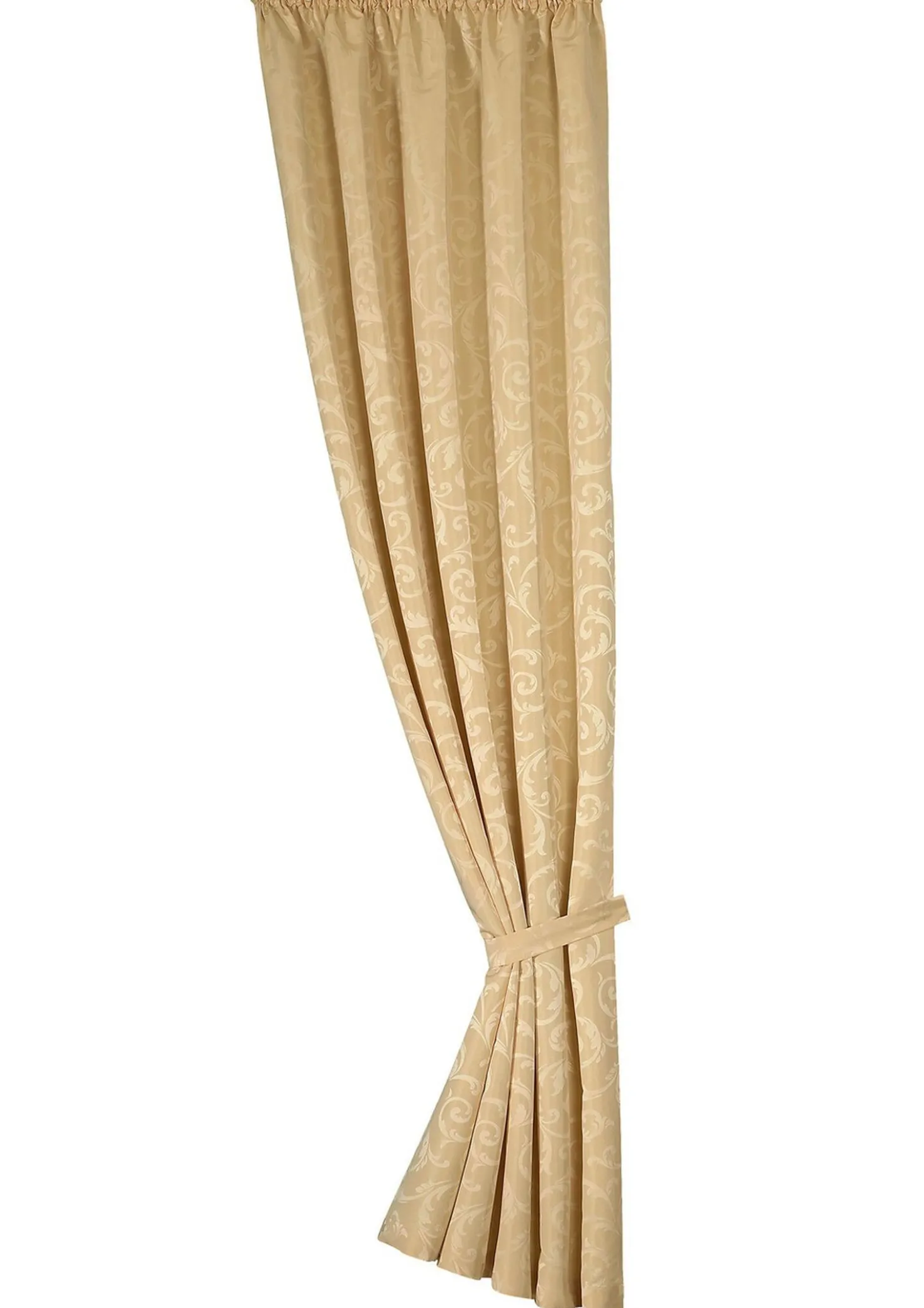 Hochwertige Jacquard Übergardinen-Garnitur