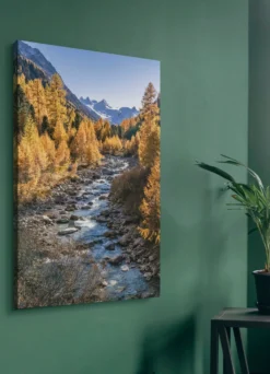 Hochwertiges in Digitaldruck gefertigtes Leinwandbild