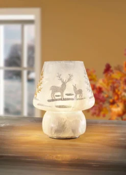 LED-Lampe aus Glas