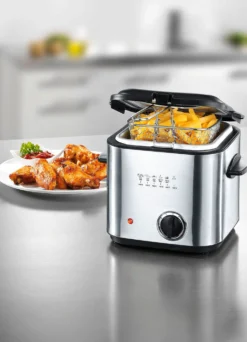Mini-Fritteuse - ideal für 1-2 Personen