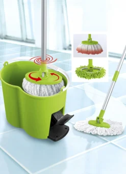 Power-Wischmopp Set Antibakteriell Deluxe