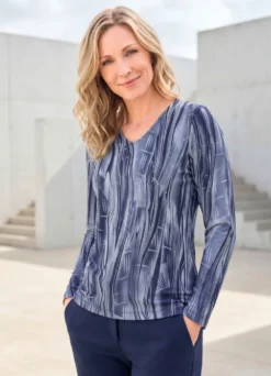 Pullover in Feinstrick
