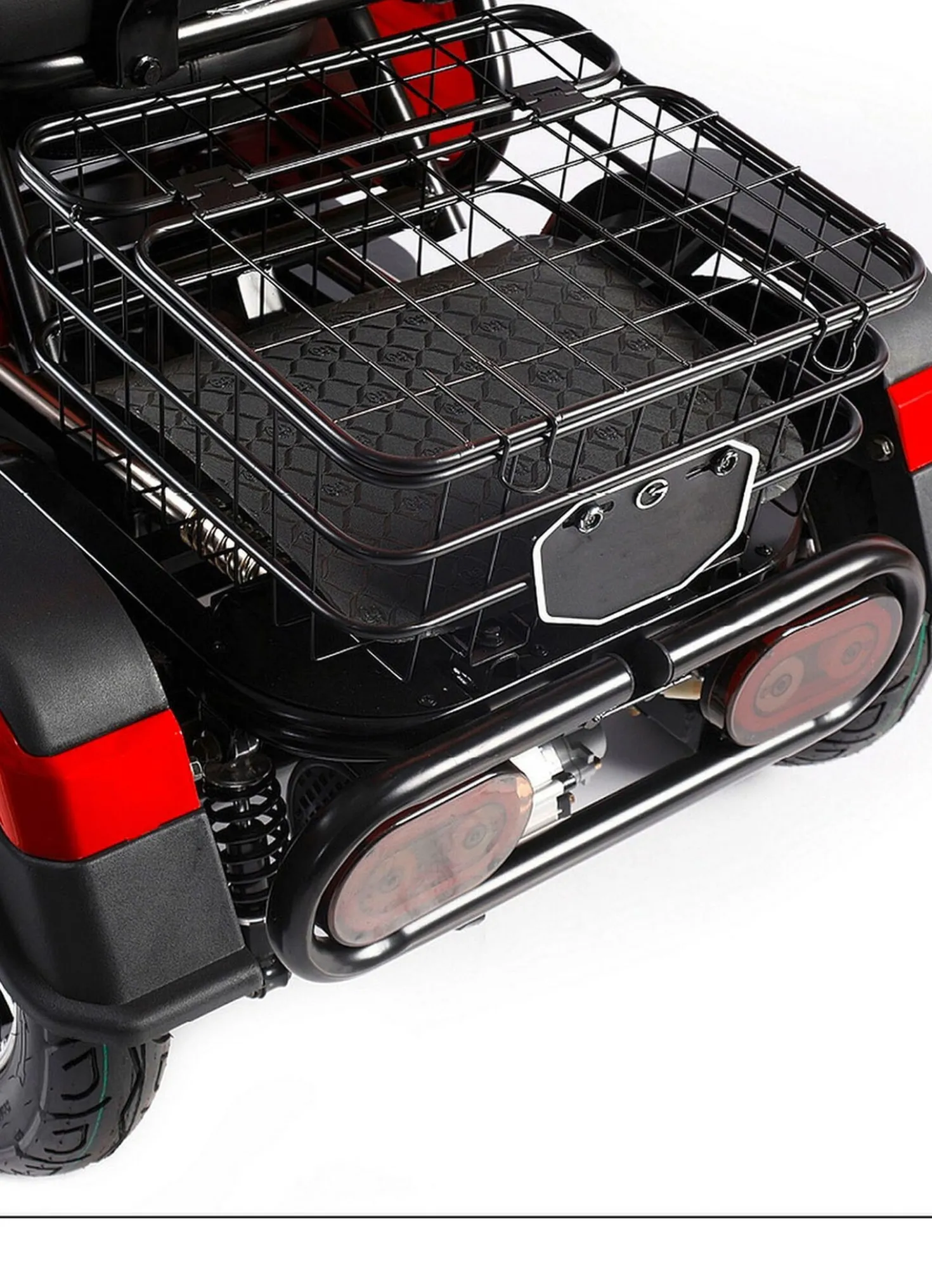 3-Rad Elektromobil im Stil eines Kompaktrollers