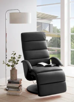 Relax-Sessel mit stabilem Metallrahmen