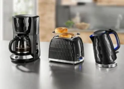 Russell Hobbs Frühstücksserie Honeycomb aus Hochglanz-Kunststoff