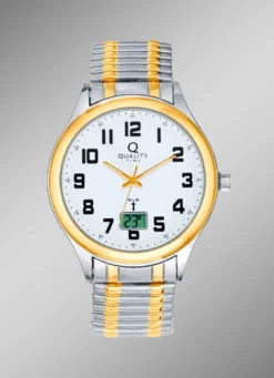Sportliche Funk-Herrenuhr der Marke Quality Time