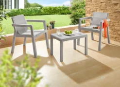 3-teiliges Balkon-Set