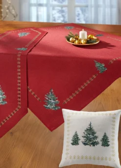 Tisch- und Raumdekoration mit Glitzergarn