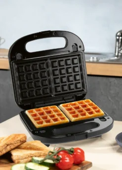 Variogrill 3-in-1: Waffeleisen, Sandwichmaker und Kontaktgrill