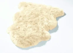 Vorleger aus echtem Merino-Lammfell