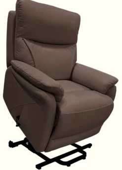 XXL Leder-Sessel mit Aufstehhilfe