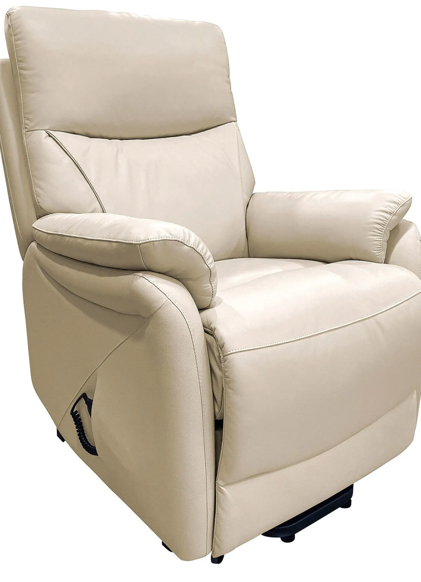 XXL Leder-Sessel mit Aufstehhilfe