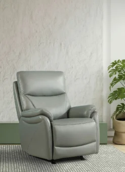 XXL Leder-Sessel mit Aufstehhilfe